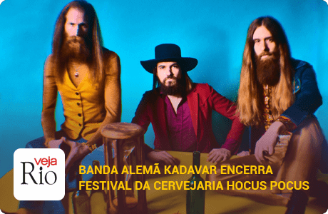 Banda alemã Kadavar encerra festival da cervejaria Hocus Pocus