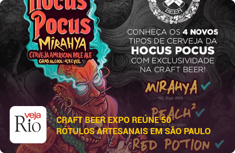 Craft Beer Expo reúne 50 rótulos artesanais em São Paulo